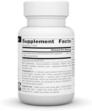 Source Naturals Pycnogenol 100 mg Proanthocyanidin Complex - 60 Tablets