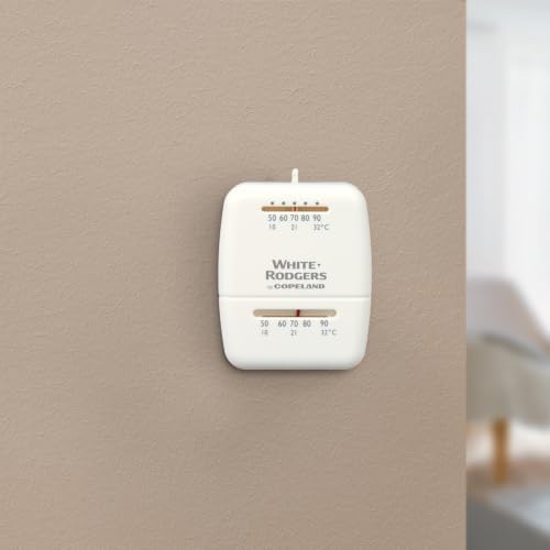 White-Rodgers Snap Action Thermostat, Cool Only, 1C21-101