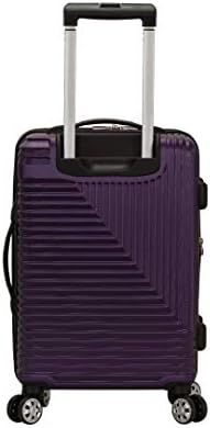 Rockland Star Trail Hardside 2 Piece Expandable Spinner Wheel Luggage Set, (20"/24"/28"), Champagne