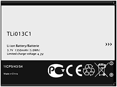 Battery TLi013C1 for TracFone Alcatel My Flip Myflip A405DL Replacement