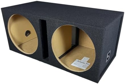 Atrend 15DQV 15” Dual Vented Subwoofer/Speaker Enclosure Made in USA,15DQV