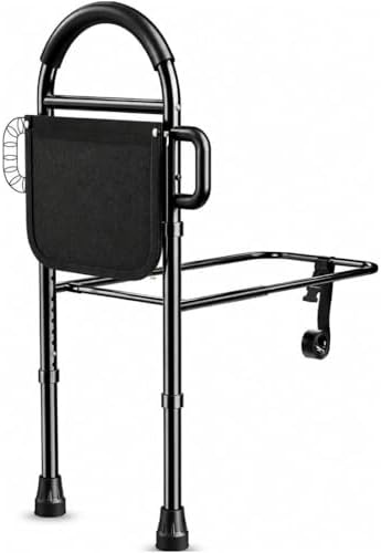 Medical king Bed Rails for Elderly Adults Safety Bed Assist Rails for Seniors with Adjustable Heights ASTM Approved Easy to get in or Out of Bed