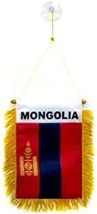 AZ FLAG Nicaragua Pennant 4x6 in 100D Polyester Suction Cup | Outdoor use Nicaraguan 15x10 cm triangular pennant stitched edges and reinforced finish