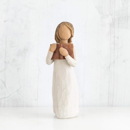 Willow Tree Lavender Grace, Sculpted Hand-Painted Figure | Cast from a Susan Lordi Original Carving, Thoughtful Keepsake Gift for Loved Ones, Celebrations and Moments of Comfort