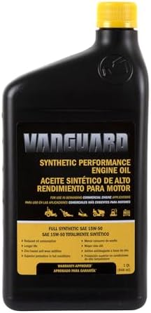 Briggs & Stratton Vanguard 15W-50 Heavy Duty Synthetic Oil Quart #100169