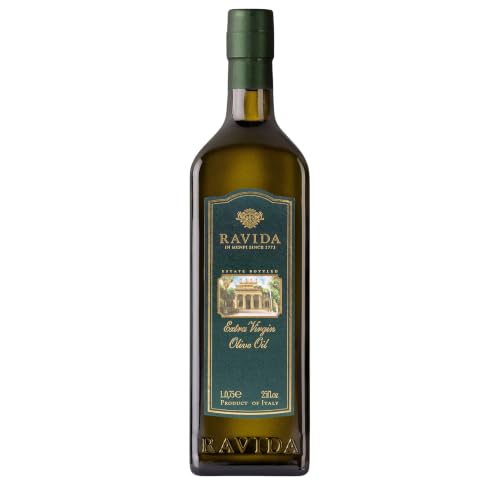Ravida Extra Virgin Olive Oil, 25 Fl Oz– Multi Award-Winning Sicilian EVOO, Cold Extracted, Medium Fruity, Premium First Cold Pressed Olive Oil