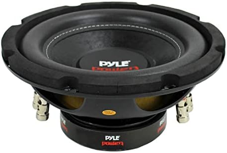 Pyle 8" Car Subwoofer Speaker - 800 Watt Dual 4 Ohm Voice Coil, Treated Foam Surround, Non-Pressed Paper Cone, 60oz Magnet - Powerful Vehicle Audio Bass Woofer for Car Stereo Systems - PLPW8D (Black)