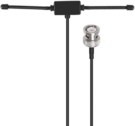 ACEIRMC VHF UHF Car Truck Police Scanner Adhesive Mount Antenna, Compatible with Uniden Bearcat Whistler Radio Scanner, BNC Male Connector, 3m Cable