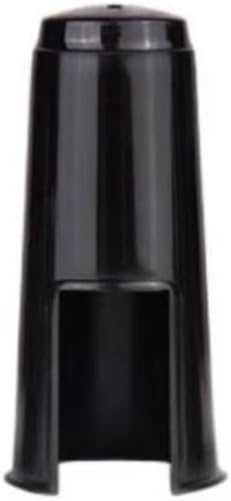 4 Pack Alto Saxophone Mouthpiece Cap Replacement Mouth Piece Plastic Protective Cover Ligature Attachment Protector for Sax Clarinet Woodwind