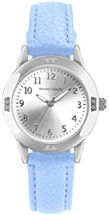 TUOTISI Women's Leather Band Quartz Movement Waterproof Business Classic Analog Watch with Genuine Leather Stainless Steel Band Elegant Ladies Watch