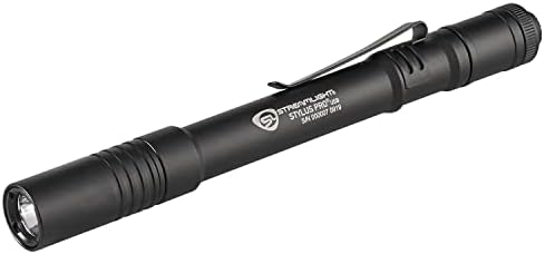 Streamlight 66149 Stylus Pro UV LED Penlight with Holster, Black