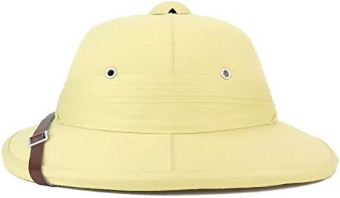 Armycrew Indian Style 100% Genuine Safari Pith Helmet Hat