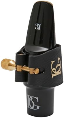 BG L12BG Standard Alto Saxophone Ligature with Rubber Support