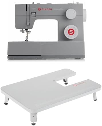 SINGER | Heavy Duty 4432 Sewing Machine with Heavy Duty Extension Table