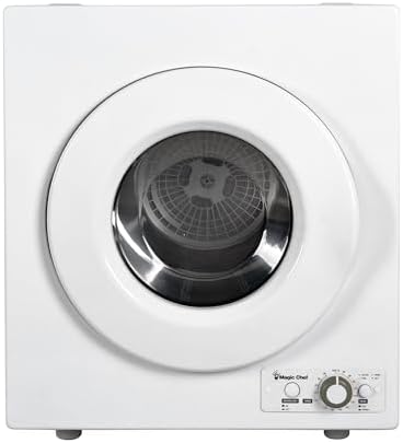 2.6 cu. ft. White Compact Electric Dryer | 2.6-Cu. Ft. Compact Electric Dryer, White, Perfect for Home or Apartment