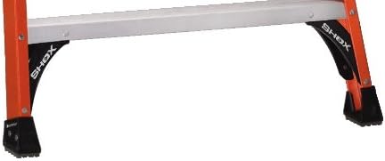 Louisville Ladder 14-Foot Fiberglass Twin Front Step Ladder, 375-Pound Load Capacity, Type IAA, FM1414HD