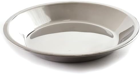 Norpro 3811 Stainless Steel Pie Pan, 9" x 1.5", 1 EA, As Shown