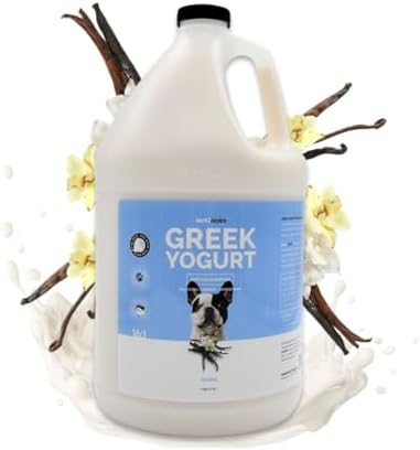Bark2Basics Vanilla Greek Yogurt Dog Shampoo, 1 Gallon | Protein Pet Shampoo, All Natural Ingredients, Restores Moisture