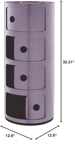 Kartell Componibili, Plastic, Blue