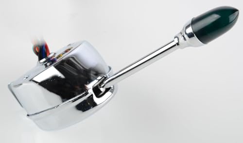 Turn Signal Switch Chrome Plated Steel | Turn Signal Switch Chrome Plated Steel for vehicles that don't already have a factory style switch on the