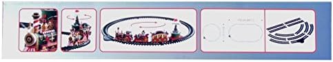 Lemax North Pole Railway, 26.18 in L X 44.49 in W X 5.91 in H, Polyresin Plastic Blend