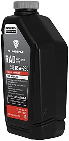 Polaris Slingshot Drive Fluid Transaxle RAD Right Angle SAE 85W-250, Fits All 2015-2020 R, S, SL, SLR, GT, SL LE, SLR LE, GT LE ProStar Models