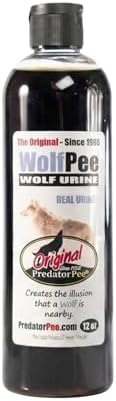 PredatorPee 100% Wolf Urine Natural Predator Scent Outdoor Yard Garden