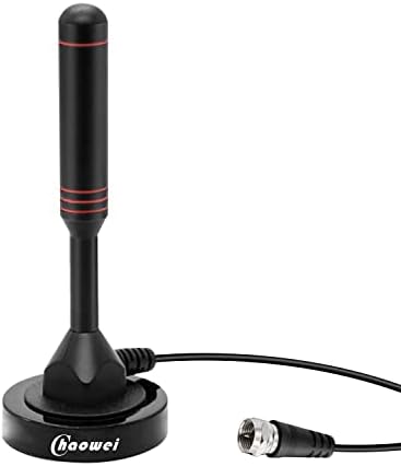 Chaowei 2026 TV Antenna for Smart TV Indoor (16.5ft) Cable | Long Range HD Digital Antenna for Local Channels with Strong Magnetic Base, 360° Reception, Supports 4K 1080P HDTV