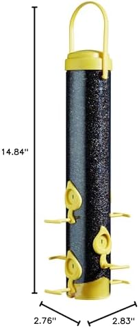 Perky-Pet Classic Finch Feeder with 6 Feeding Ports - 481-12