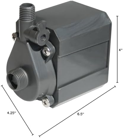 Danner Manufacturing, Inc., Supreme Hydro -Mag, Recirculating Water Pump, 190GPH, 40120 | Designed for recirculation