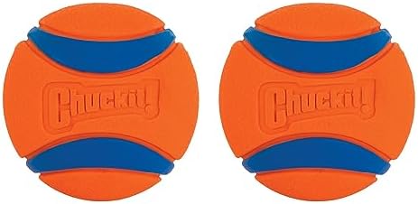 Chuckit! Ultra Ball Dog Toy, Balls for Dogs to Fetch, Durable Rubber, Small 2-inch, Pack of 2