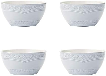 Pfaltzgraff Seraphina 16-Piece Stoneware Dinnerware Set, Service for 4,Blue