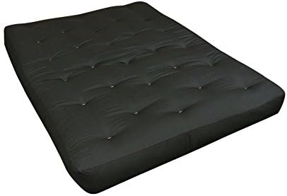 Gold Bond 8" Double Foam & Cotton Futon Mattress, Sage Microfiber, Full, Green