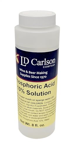 Phosphoric Acid 10% Solution - 8 Ounce for Beer Making