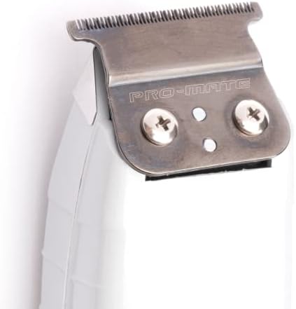 Replacement Blade 04521 fits Andis T-Outliner 04780, GTX 04785 (Model GO, GTO) Modified One Hittaz Zero Gap by PRO-MATE w/Free Screws (Black - T Shape)