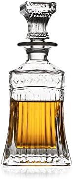LUXU Whiskey Decanter,25 oz