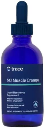 Trace Minerals No Muscle Cramps Liquid Electrolytes, 4 oz, 60 Servings | Sugar-free electrolyte concentrate, Ionic trace minerals, Keto-friendly