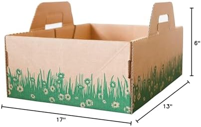 Disposable Ten Second Litter Boxes for Kitty/Cats. Made in the USA. Biodegradable Solution for Quick and Easy Disposal. Made of Recyclable Material. (8-Pack)