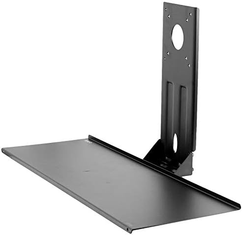 VIVO Computer Keyboard and Mouse Platform Tray VESA Mount Attachment 25.5 x 8 inch Surface (MOUNT-KB03) | Computer Keyboard and Mouse Platform
