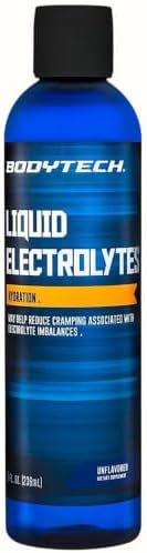 BodyTech Liquid Electrolytes Drops, Unflavored, 8 Fl Oz, 96 Servings | Hydration Concentrate with ConcenTrace Trace Minerals