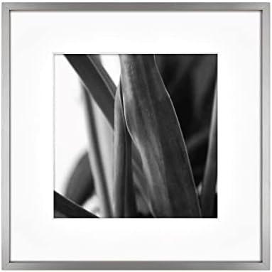 MCS Master & Co. Foundry Metal 12x12 Matted Picture Frame with 8x8 Photo Display