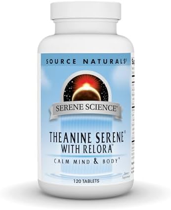 Source Naturals Theanine Serene with Relora, Calm Mind and Body* - 120 Tablets