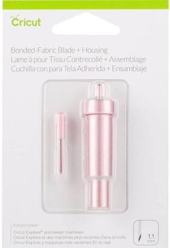 Cricut Bonded-Fabric Blade + Housing, German Carbide Cutting Blade | Cut Intricate Designs in Bonded Fabric