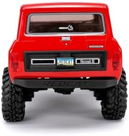 Redcat Racing Ascent-18 Scout II Brushless, 1/18 Scale RC Crawler, 4WD Remote Control Car, Aluminum Chassis, Red/Gold Dust