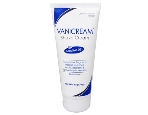 Vanicream Shave Cream, for Sensitive Skin 6 oz (170 g)