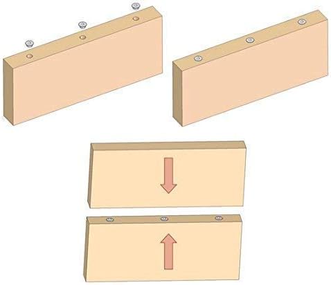 Dowel Center Set 8PC Woodworking Tenon Transfer Plugs 1/4-1/2" | Metal Dowel Centering Pins for Accurate Hole Alignment and Joinery Marker Dowel