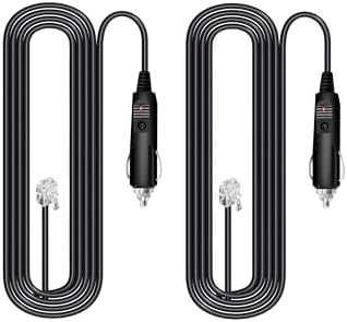 Radar Straight Power Cord Compatible with Uniden R3 3.5m/11.5ft