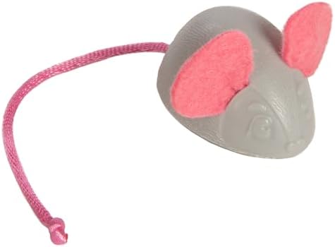 SmartyKat Marble Mouse Rolling Marble Cat Toy, Unpredictable Wobble Action for Solo Chase & Pounce for Cats & Kittens, One Size
