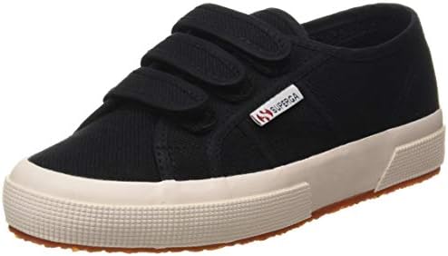 Superga Unisex 2750 Cot3strapu Cotton Canvas Sneakers with Touch Strap Fastening