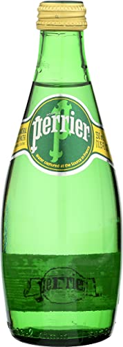 Perrier Sparkling Mineral Water 11 oz (24 Bottles)
